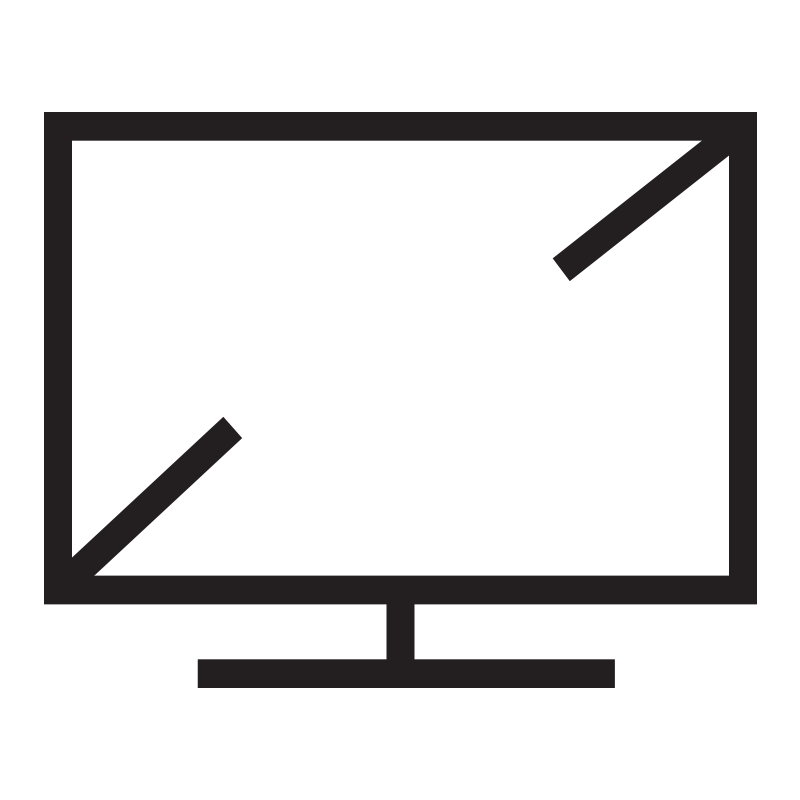 Wide screen TV  